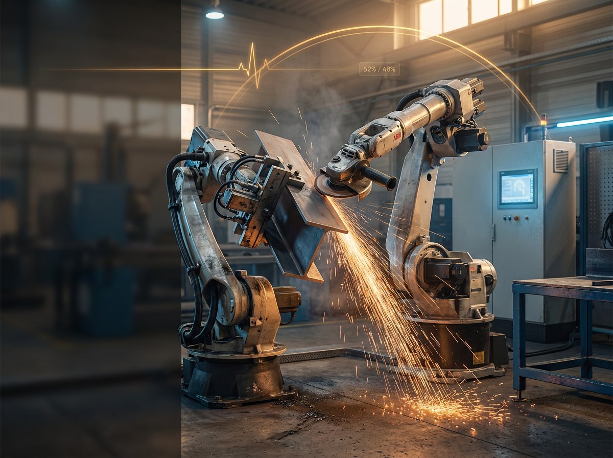 Cela W1 — zrobotyzowana cela szlifowania · case study